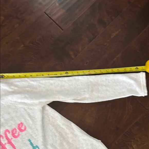 NWT Lilly Pulitzer White Coffee Beach Repeat Danette Sweater - Picture 3 of 7